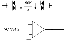 Logarithm / Antilogarithm amplifier circuit