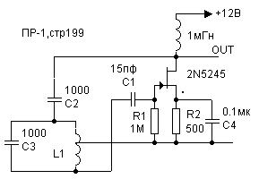 FET oscillator circuit