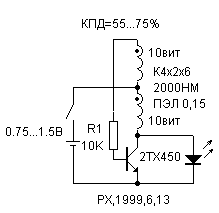 DC-DC converter for LED circuit