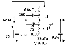 harmonical xtal oscillator circuit