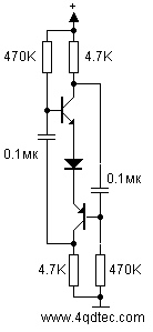 serial multivibrator circuit