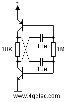 serial multivibrator circuit