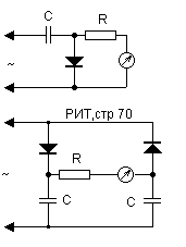 RF voltmeter circuit diagram