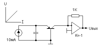 Voltage to current converter circuit schematic