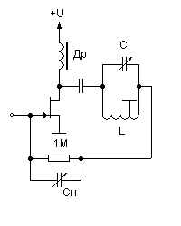 Neutralization feedthrough capacitance circuit