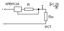 Constant current source based on voltage regulator IC