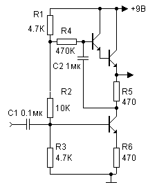 amplifier with dynamic load