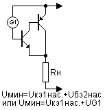 Load connected in series with the collector of transistor circuit diagram