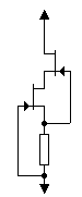 Simplest 2-terminal current source based on FET